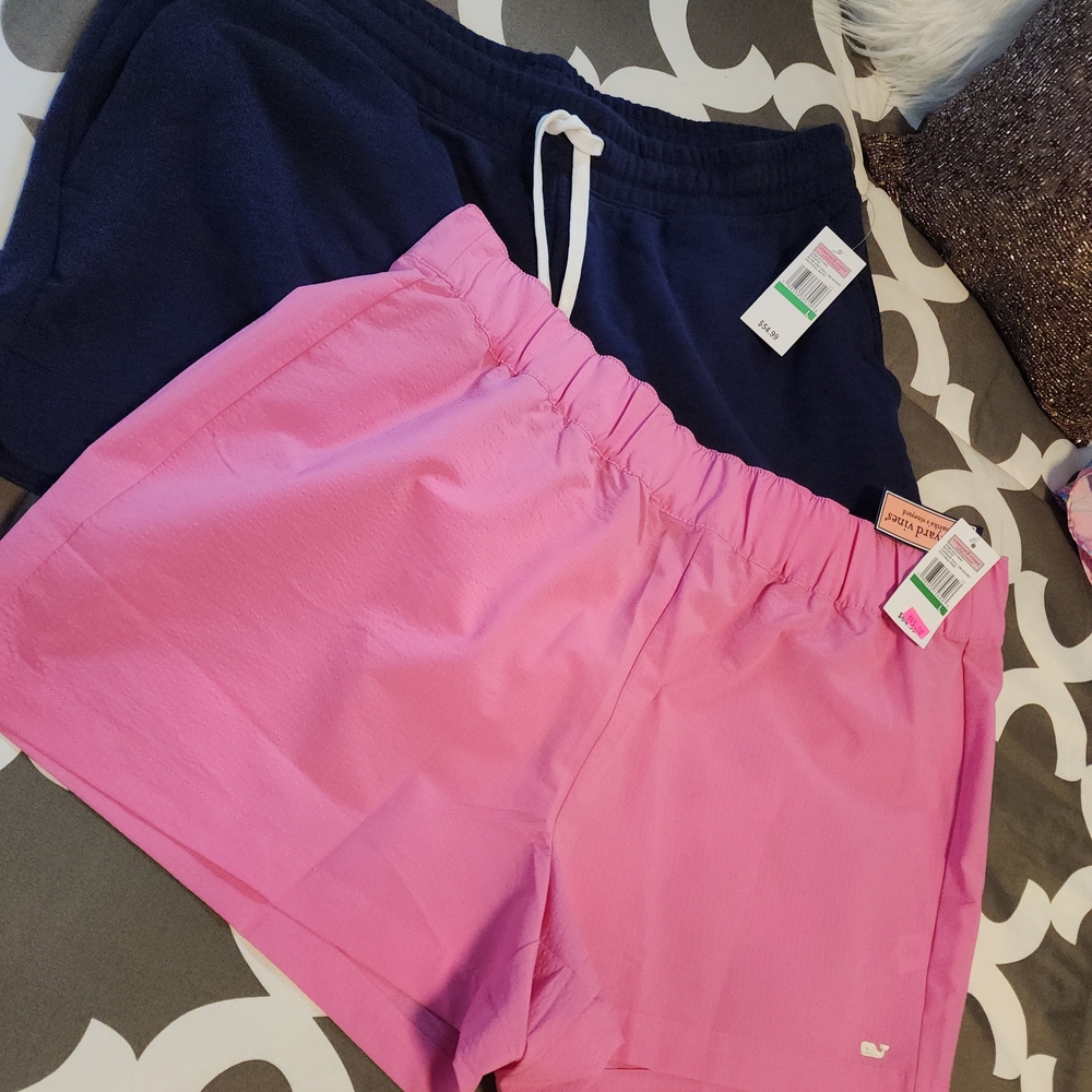 NWT Set Of 2 Vineyard Vines Women's Athletic Shorts